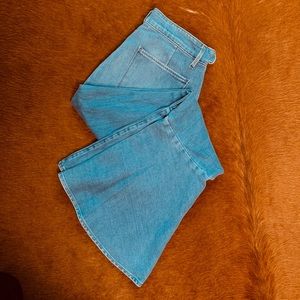 FRAME DENIM Copeland Flounce Flare Jeans